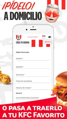 Kfc El Salvador android App screenshot 1