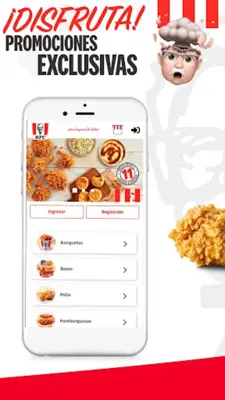 Kfc El Salvador android App screenshot 3